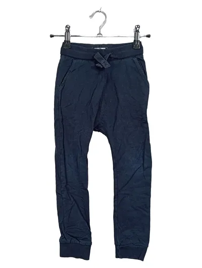 NEXT Jogginghose Kinder Gr. 110 Dunkelblau Baumwolle Kordelzug