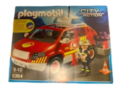 Playmobil 5364 Feuerwehrauto City Action Spielzeugauto Rot Kunststoff 21cm