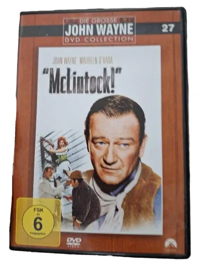 Paramount McLintock! DVD John Wayne Western Komödie ab 6 Jahre