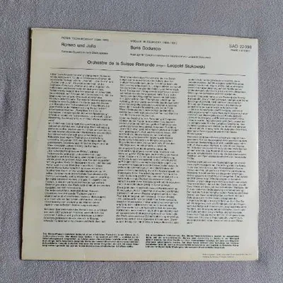 Tschaikowsky Romeo und Julia Mussorgsky Boris Godunow Decca Vinyl LP