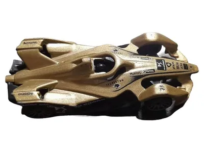 Hot Wheels Formel E DS E-Tense FE19 Techeetah Gold Modellfahrzeug