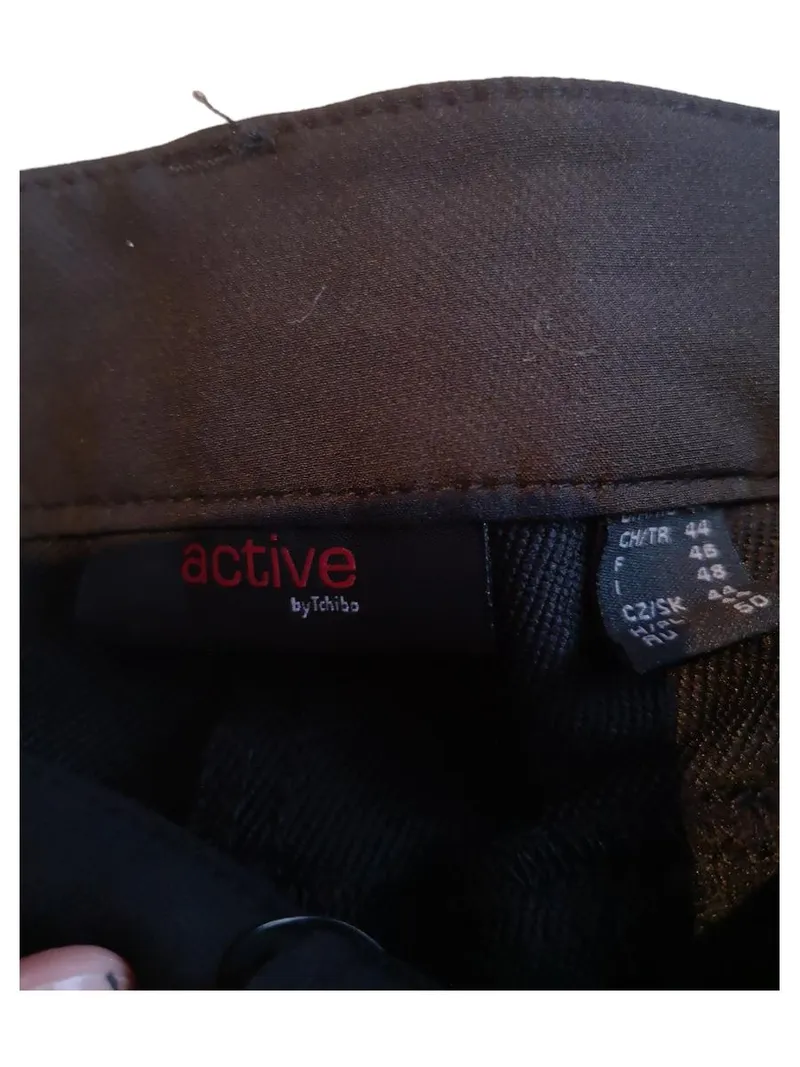 Active by Tchibo Damen Outdoorhose Gr. 44 Dunkelgrün Reißverschluss 2