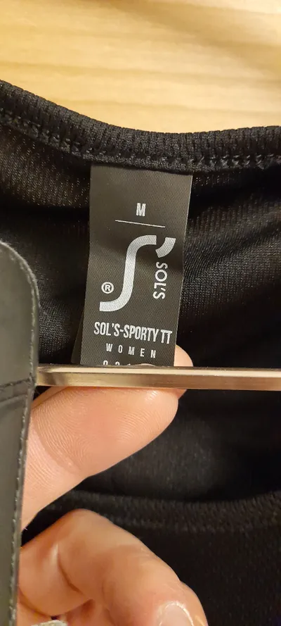 SOL'S Sporty TT Damen Sport Tank Top Schwarz Gr. M Polyester