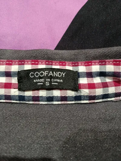 Coofandy Herren Freizeithemd Langarm Grau Gr. S Casual Baumwollmix