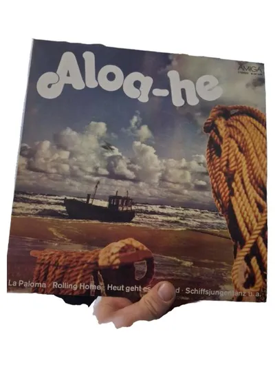 AMIGA Vinyl LP Aloa-he Seemannslieder Schlager DDR La Paloma Rolling Home
