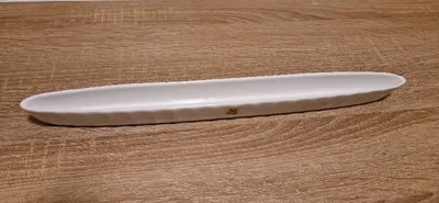 Markenlos Servierschüssel Porzellan Uni Weiß 3 cm Alltag