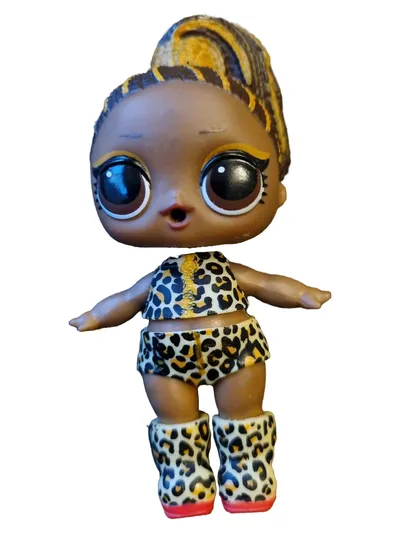 MGA LOL Surprise Fierce Künstlerpuppe Animal-Print Mehrfarbig 5x9cm
