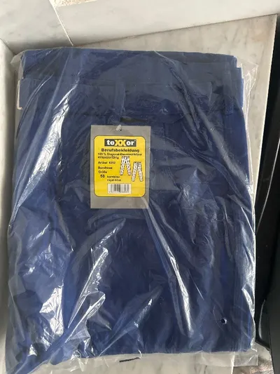 teXXor Bundhose 8252 Arbeitshose Herren Gr. 58 kornblau 100% Baumwolle