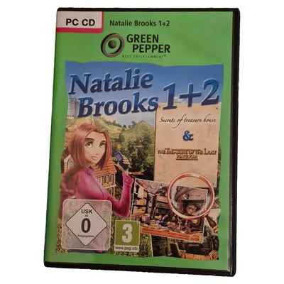 Natalie Brooks 1+2 PC Spiel Secrets of Treasure House Adventure Wimmelbild