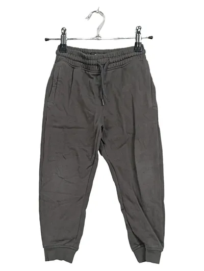 Next Jogginghose Kinder Gr. 110 Slim Fit Grau Baumwolle Sweatpants