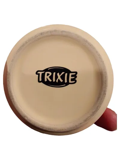 TRIXIE Keramiknapf Meerschweinchen 300ml Futternapf Braun Beige