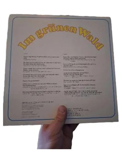 Jo Kurzweg - Im grünen Wald LP Vinyl AMIGA DDR Schlager