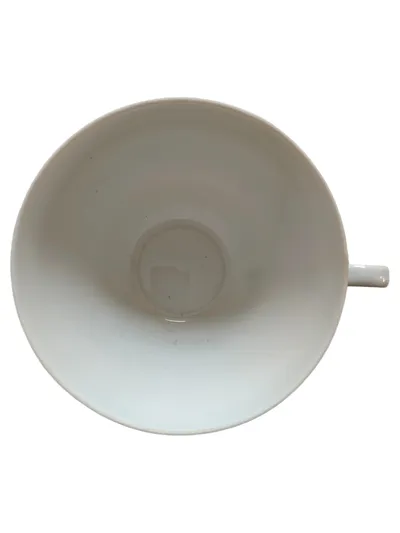 Rosenthal Classic Tasse Weiß Porzellan Relief Germany Kaffeetasse