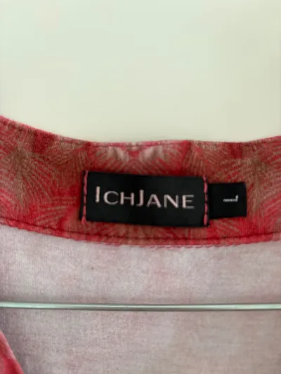 IchJane Sommerkleid Damen Gr. L Rosa Bohemian Muster Viskose