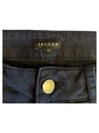 Jaeger Damen Skinny Jeans Blau Gr. 36 UK10 Stretch Baumwolle