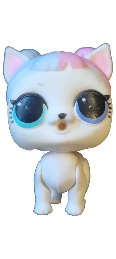 MGA LOL Surprise Pets Kitty Katze Spielfigur Weiß 6cm