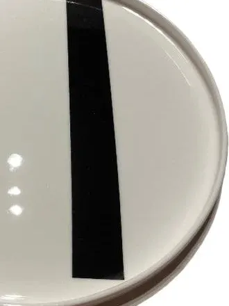 Design Letters Essteller Typography Arne Jacobsen Porzellan Weiß 21cm