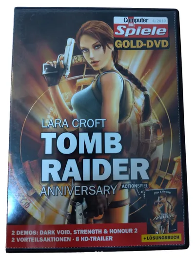 Eidos Tomb Raider Anniversary PC Action Adventure Remake Lara Croft