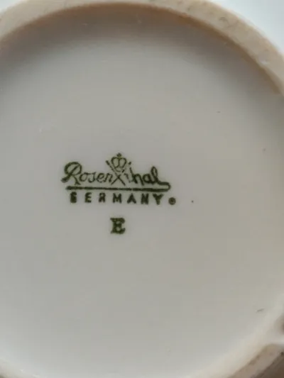 Rosenthal Tasse Weiß Porzellan Klassisch Germany Kaffeetasse 250ml