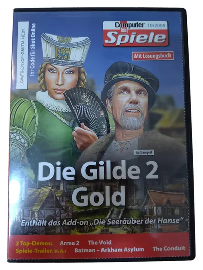 JoWooD Die Gilde 2 Gold PC Simulation Addon Seeräuber Hanse