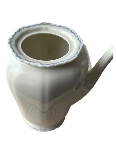 C. & E. Carstens Sorau Kaffeekanne Porzellan Beige Vintage 24 cm