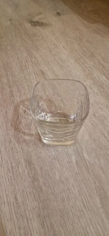 Ballantine's Whisky Glas Tumbler quadratisch 200ml Sammlerstück