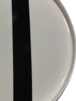 Design Letters Arne Jacobsen Servierplatte Porzellan Weiß 21cm Minimalistisch 2
