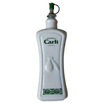 Markenlos Essig Öl Dosierer Klassisch Porzellan Weiß Logo Alltag 300ml