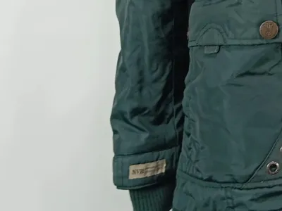Marikoo Damen Parka Outdoor Freizeit 78cm Petrol S/36 Fellkapuze