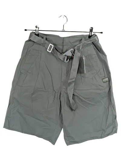 G-Star RAW Cargo Shorts Herren W27 Grau mit Gürtel Baumwolle