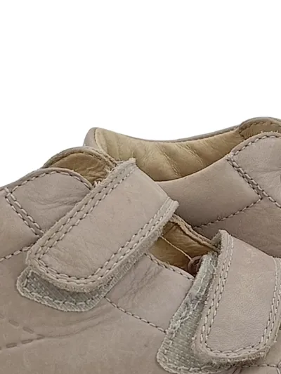 Naturino Sneaker Low Kinder Leder Klettverschluss Beige Gr. 25