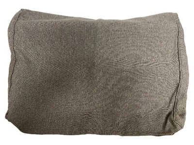 Dekokissen Bezug 60x40 cm Grau Meliert Polyester Modern Alltag