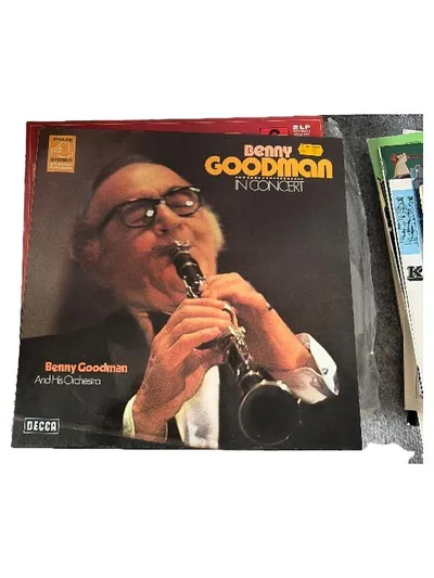 Benny Goodman Live Orchestra Decca Phase 4 Stereo Vinyl Jazz LP