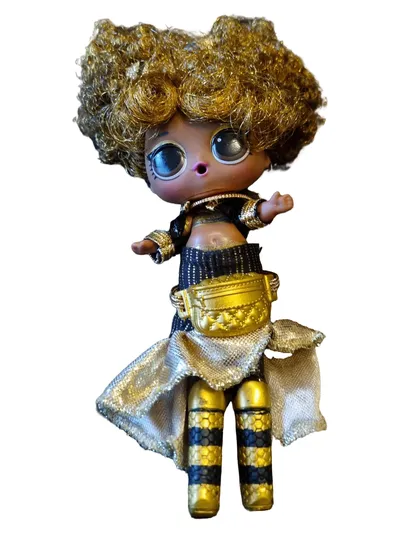 MGA LOL Surprise Queen Bee Künstlerpuppe Glamourös Gold gebraucht