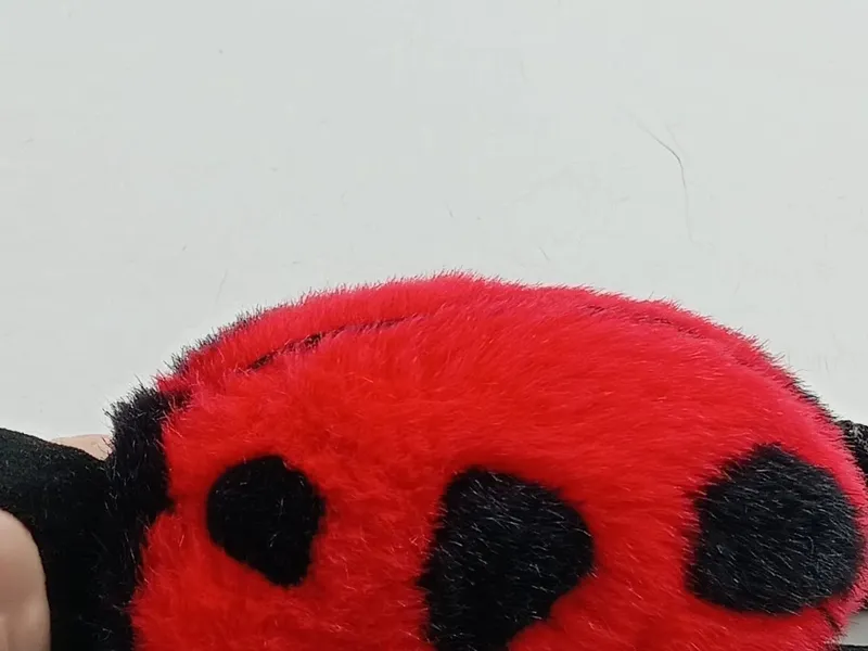 Anne Geddes Plüschtier Marienkäfer Baby Puppe Kuscheltier Rot Schwarz 3