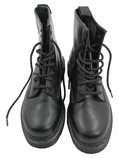 Dr. Martens 1460 Mono Stiefel Damen Leder Schwarz Gr. 38 Klassisch