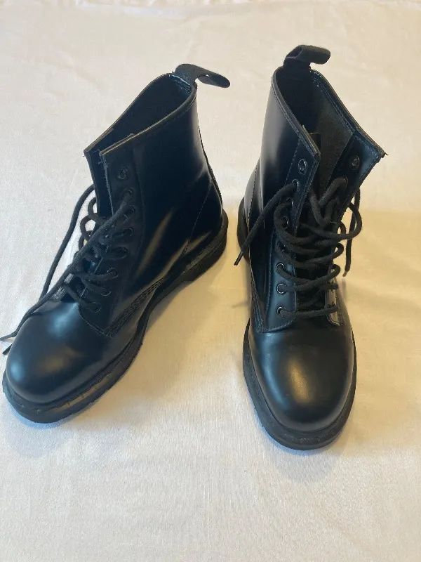 Dr. Martens 1460 Mono Stiefel Damen Leder Schwarz Gr. 38 Klassisch 3