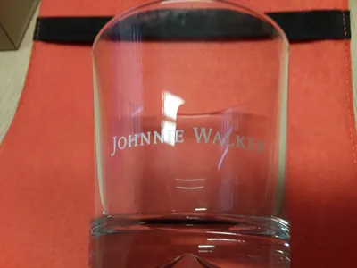 Johnnie Walker Whiskyglas Tumbler Glas Transparent Klassisch 10cm