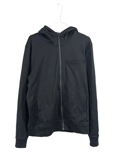 HUGO Hugo Boss Sweatjacke Herren Kapuzenjacke Gr. L Schwarz Baumwolle