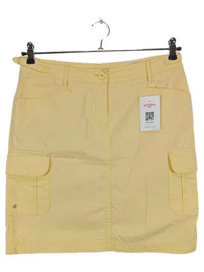 Street One Damen Cargo Hosenrock Gelb Gr. 38 Baumwolle Freizeit