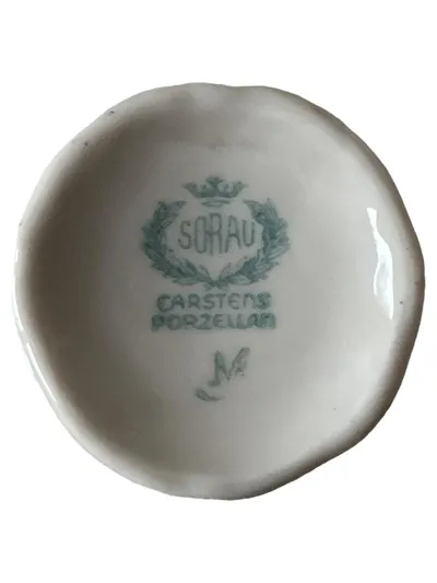C. & E. Carstens Sorau Tasse Porzellan Klassisch Weiß 10 cm