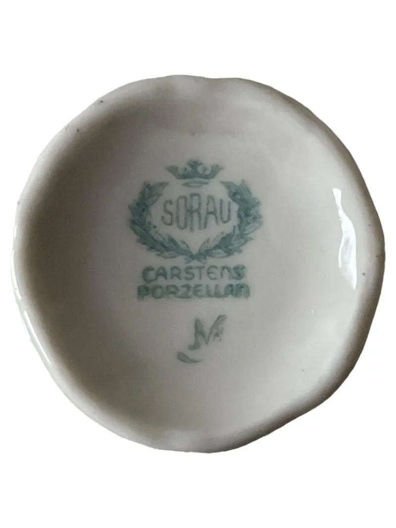 C. & E. Carstens Sorau Tasse Porzellan Klassisch Weiß 10 cm 2
