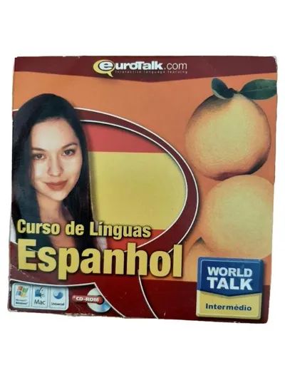 EuroTalk World Talk Spanisch Intermedio Lernsoftware CD-ROM PC Mac