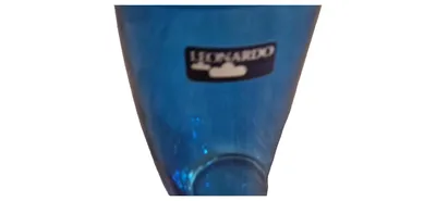 LEONARDO Trinkglas Blau Modern Glas 15,5 cm Höhe Neu mit Etikett