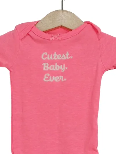 Carter's Baby Body Langarm Pink Gr. 62 3M Cutest Baby Ever
