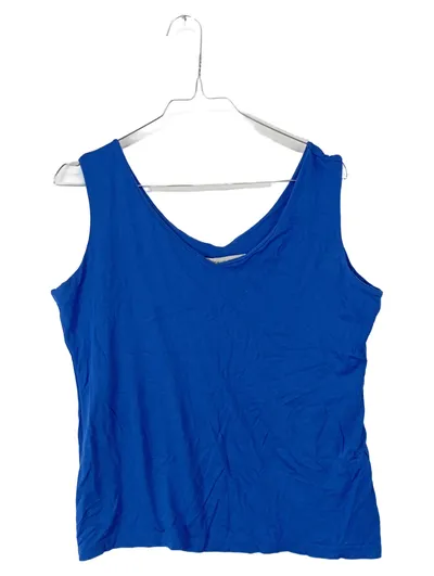 Joachim Bosse Style Damen Top Shirt Blau Gr. 4/L Baumwolle Basic