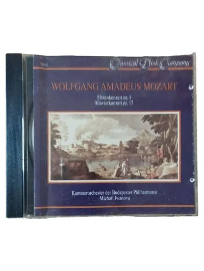 Mozart Flötenkonzert Nr. 1 Klavierkonzert Nr. 17 CD Budapester Philharmonie