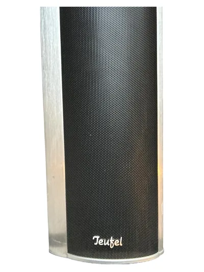 Teufel Concept P Stand Lautsprecher Standlautsprecher Silber Schwarz HiFi