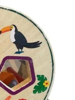Playtive Holz Steckspiel Schildkröte Kinder Lernspielzeug Motorik