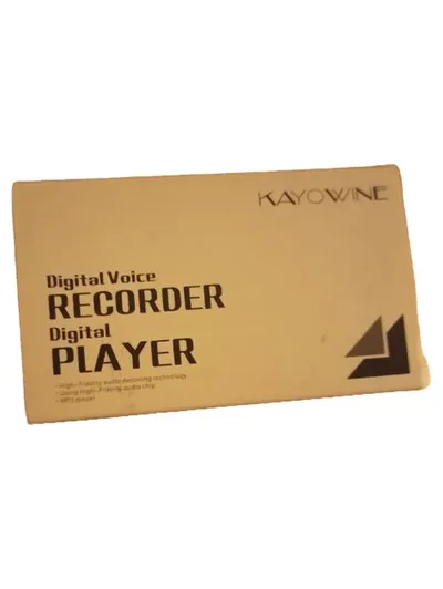 KAYOWINE Digitales Diktiergerät Voice Recorder MP3 Player Büro Schule NEU